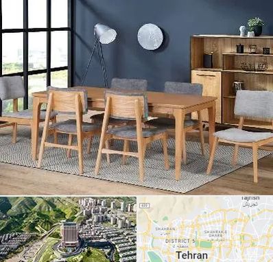 تولیدی میز ناهار خوری در شمال تهران 