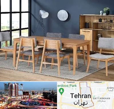 تولیدی میز ناهار خوری در صادقیه 