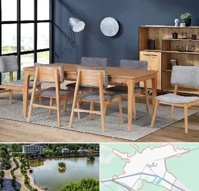 تولیدی میز ناهار خوری در لنگرود