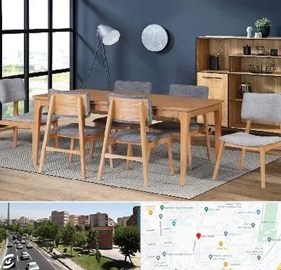 تولیدی میز ناهار خوری در شهرک آزمایش 