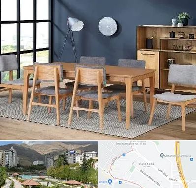 تولیدی میز ناهار خوری در شهر زیبا 