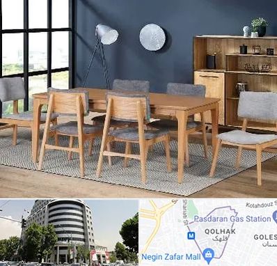 تولیدی میز ناهار خوری در قلهک 