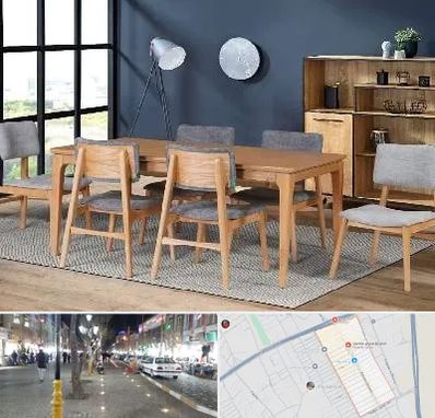 تولیدی میز ناهار خوری در باغ فیض اسلامشهر 