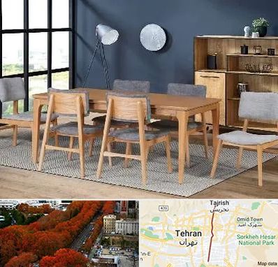 تولیدی میز ناهار خوری در ولیعصر 