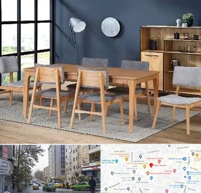 تولیدی میز ناهار خوری در فاطمی 