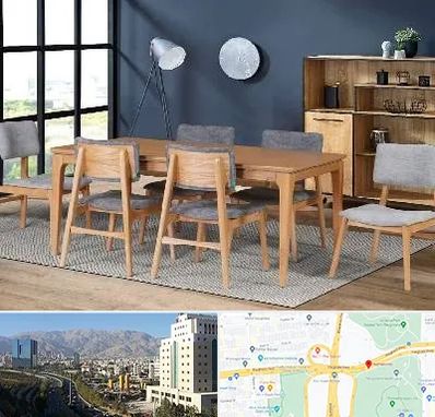 تولیدی میز ناهار خوری در حقانی 