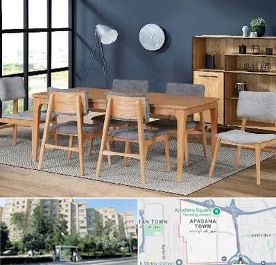 تولیدی میز ناهار خوری در آپادانا