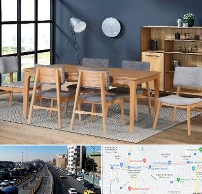 تولیدی میز ناهار خوری در پیروزی 