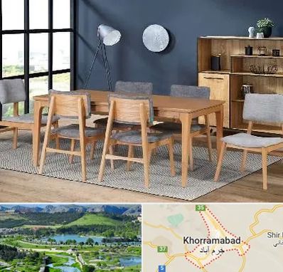 تولیدی میز ناهار خوری در خرم آباد