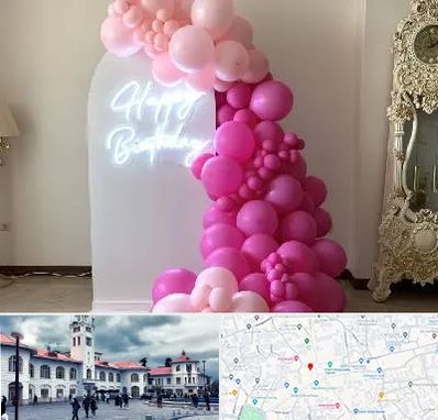 اجاره نئون در میدان شهرداری رشت 