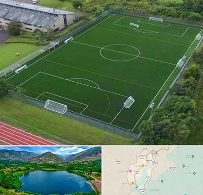 زمین فوتبال در رودبار