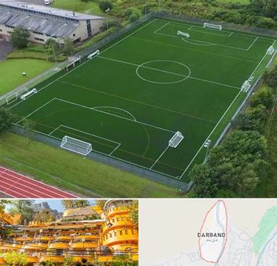 زمین فوتبال در دربند