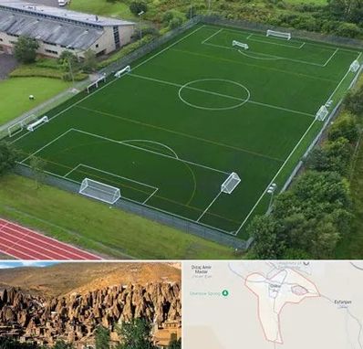 زمین فوتبال در اسکو