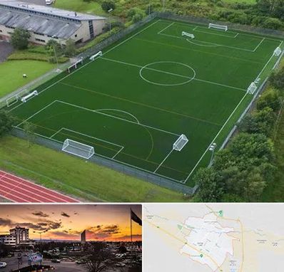 زمین فوتبال در قوچان