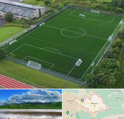 زمین فوتبال در مرند