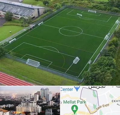 زمین فوتبال در الهیه