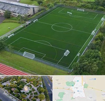 زمین فوتبال در کاشمر