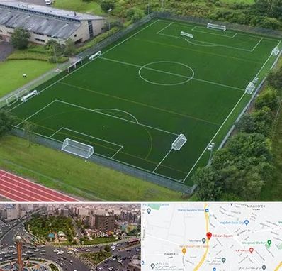 زمین فوتبال در سبلان