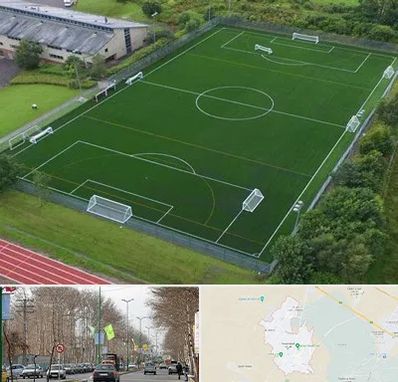 زمین فوتبال در نظرآباد کرج