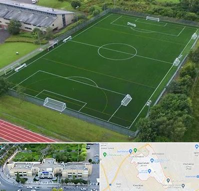 زمین فوتبال در نسیم شهر