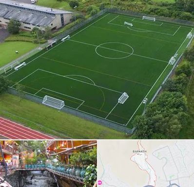 زمین فوتبال در درکه