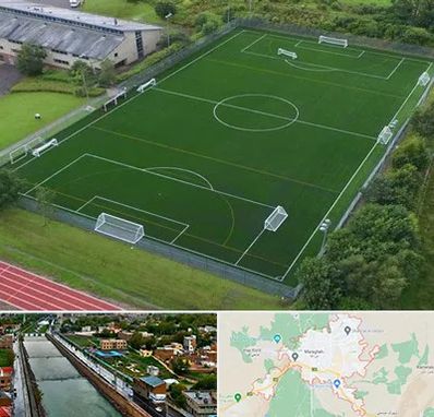 زمین فوتبال در مراغه