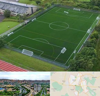 زمین فوتبال در شهریار