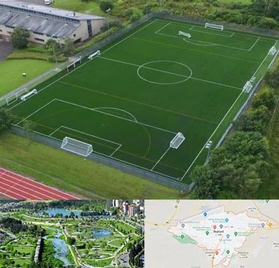 زمین فوتبال در بجنورد