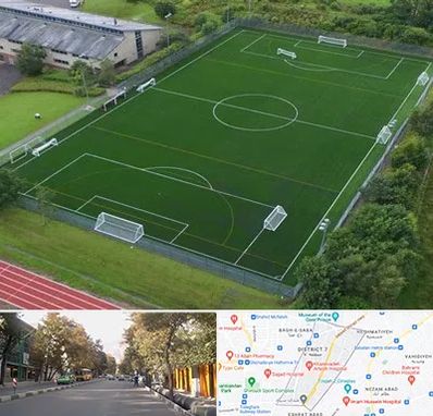 زمین فوتبال در شریعتی