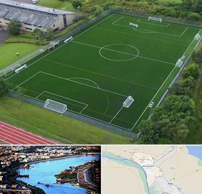 زمین فوتبال در خرمشهر