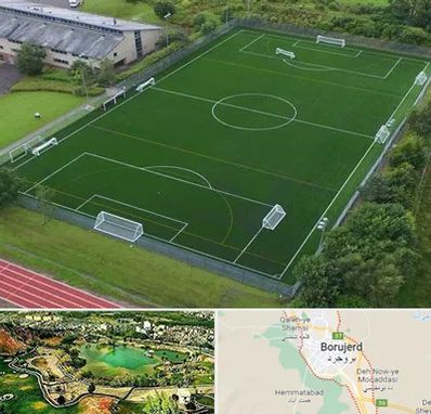 زمین فوتبال در بروجرد
