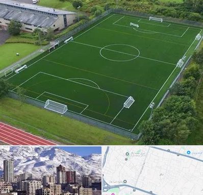 زمین فوتبال در ازگل