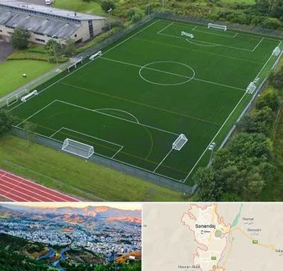 زمین فوتبال در سنندج