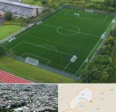 زمین فوتبال در شاهرود