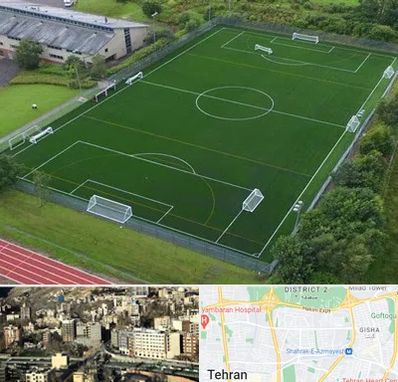 زمین فوتبال در مرزداران