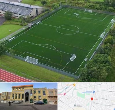 زمین فوتبال در زنبیل آباد قم