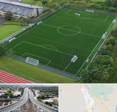 زمین فوتبال در اندیمشک