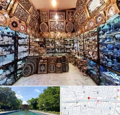 فروشگاه صنایع دستی در هشت بهشت اصفهان 