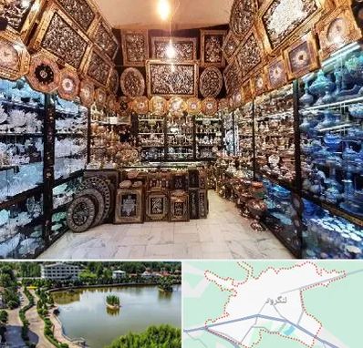 فروشگاه صنایع دستی در لنگرود