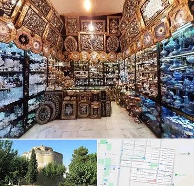 فروشگاه صنایع دستی در مرداویج اصفهان 