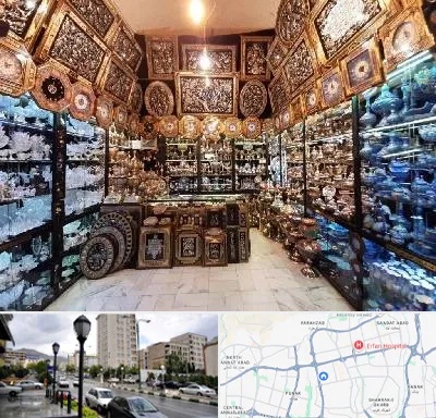 فروشگاه صنایع دستی در شمال غرب تهران
