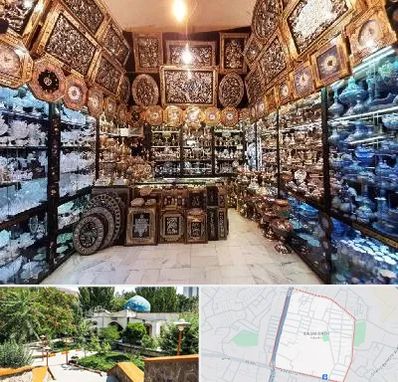 فروشگاه صنایع دستی در باغمیشه تبریز 