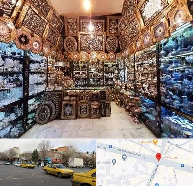 فروشگاه صنایع دستی در شهناز تبریز 