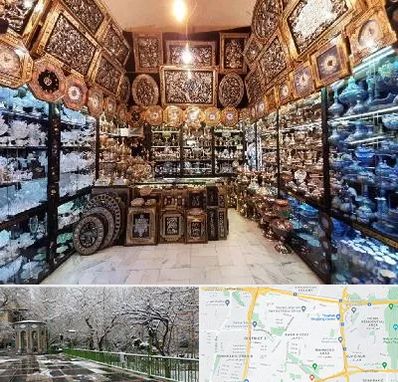 فروشگاه صنایع دستی در باغ فیض 