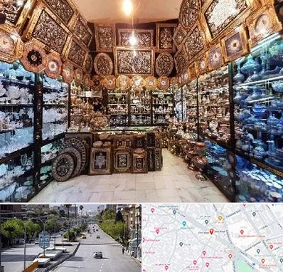 فروشگاه صنایع دستی در خیابان زند شیراز 