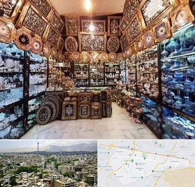فروشگاه صنایع دستی در منطقه 8 تهران 