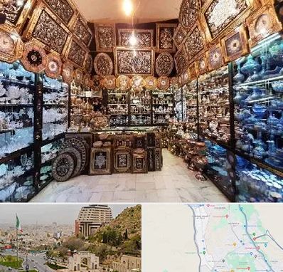 فروشگاه صنایع دستی در فرهنگ شهر شیراز 