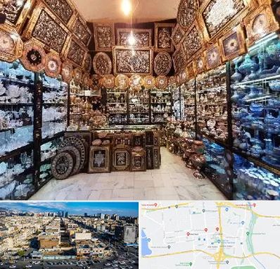 فروشگاه صنایع دستی در شهرک راه آهن 