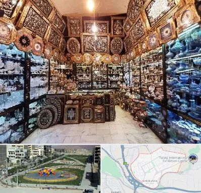 فروشگاه صنایع دستی در مرزداران تبریز 