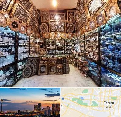 فروشگاه صنایع دستی در غرب تهران 